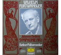 Wilhelm Furtwängler - Berliner Philharmoniker - Brahms: Symphonie Nr. 1 c-moll op. 68 / Symphony No. 1 in C minor, Op. 68 [Vinyl LP record]