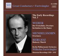 Berlin Phil:Furtwangler - Furtwangler: Early Recordings 3