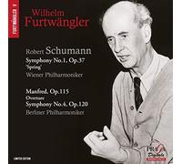 WILHELM FURTWANGLER - SYM. 1 4 OVERTURE MANFRED - New CD ALBUM - P1398z