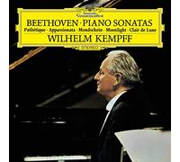 Wilhelm Kempff - Beethoven: Piano Sonata No.8 In C Minor, Op.13 -"Pathtique"; Piano Sonata No.14 In C Sharp Minor, Op.27 No.2 -"Moonlight"; Piano Sonata No.23 In F Minor, Op.57 -"Appassionata" [VINYL]