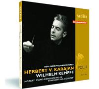 Wilhelm Kempff; Berliner Po; Herbert Von Karajan - Herbert Van Karajan conducts Mozart - Piano Concerto No. 20 (Wilhelm Kempff) and Symphony No. 41 'Jupiter' (Berlin, 1956)