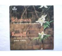 Wilhelm Kempff - Kempff, Wilhelm Schumann Piano Concerto In A Minor 10"LP Decca LW5337 EX/VG 1958 10 inch LP, London Symphony Orchestra conducted by Josef Krips