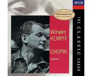 Wilhelm Kempff Plays Chopin, Vol.1
