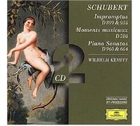 WILHELM KEMPFF - SÄMTLICHE IMPROMPTUS (GA)/MOMENTS MUSICAUX 2 CD NEW