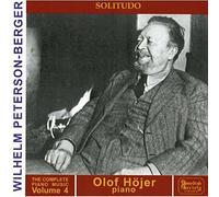 Wilhelm Peterson-Berger - Peterson-Berger - The Complete Piano Music, Vol 4 [CD]