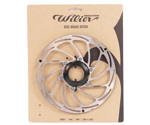 Wilier Centrelock Disc Rotor - Black / 180mm / Centerlock