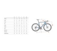 Wilier Filante Sl 105 Di2 Pm Inpeak S50 2026 Road Bike XL Blue Glossy / Ava