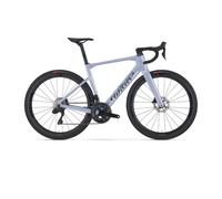 Wilier Rapida 105 Di2 2x12 R7150 Miche 45 Carbon Bike - Matte Grey, Size M