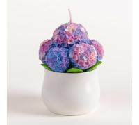 Wililoons Candle Home Decor Gifts for Women Hydrangea Potting Scented; Funny Coloured Decorative Decorative Birthday Gift Lyrical Bathroom Table Household Decor, Gift for womengrandma/Kids