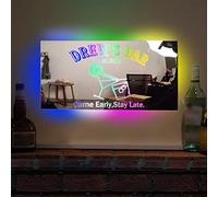 WILINNI Personalised Name Mirror Led Light Custom Light Up Name Mirror Bar Acrylic Mirror Neon Sign Funny Gift for Her/Him Christmas Birthday (Style 4)