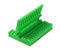 Wilitto 3-In-1 Kebab Press Maker,for Skewers and Sticks, Manual Kebab Making Tool Manual Kabob Mould Barbecue Skewer Maker for Handmade Kebab Barbecue Party Green