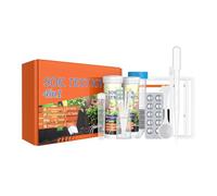 Wilitto 4 in 1 Soil Test Kit for pH, Nitrogen, Phosphorus & Potassium, 40 Tests Soil Testing Kit for Lawn Garden Yard Farm, for Vegetable Flower Grass Indoor & Outdoor Plants Multicolor