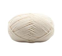 Wilitto Crochet Knitted Yarn 4Ply Milk Cotton Crochet Knitted Yarn Skin-affinity for Home Beige