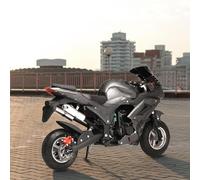 Wilitto Gas Pocket Bike Mini Motorcycle,Mini Dirt Bike 49cc 4-Stroke Pocket Rocket Motorcycle Gas Pocket Motorbike with Front Rear Disc Brakes, Racing Max Speed 25MPH, Dual Headlights Black Plus