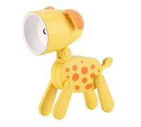 Wilitto Mini Dog Lamp Night Light, Foldable Battery Powered Deer LED Light, Small Kids Desk Lamp Night Lights, Portable Bedroom Bedside Dream Nightlight, Bed lamp Birthday Gifts Ideas for Teenager Y