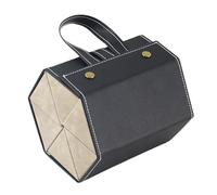 Wilitto Multi-slot Display Stand Glasses Storage Box Multifunctional Portable Travel-friendly Case for Sunglasses Eyewear Eyewear Case Black 6
