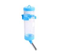 Wilitto Pet Water Fountain with Plastic Buckle Hamster Drinking Sure Here's A Product Title for Listing Bottle Scale No Drip Leak-proof Hanging Dispenser Blue 125ml