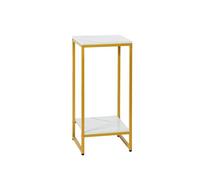 Wilitto Plant Stands Tall Metal Corner Plant Stand for Indoor Outdoor, Nordic Style Plant Shelf Flower Pot Holder Square Planter Display Rack for Living Room Balcony Patio Garden 50cm
