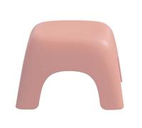 Wilitto Small Stool,Cushion Foot Stool,Stepping Stool,Bottom Anti-skid Pad No Sharp Corners,Kids Portable Anti-slip Sitting Stool Daily Use,Great for Bedroom, Living Room Kids or Adults Pink S