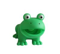 Wilitto Sound-making Dog Toy Cartoon Frog Dog Toy Dog Toy Interactive Dog Chew Toy with Sounds Effect Cartoon Frog Shaped Pet Teeth Cleaning Toy Pet Supplies Green