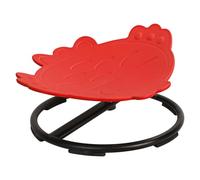 Wilitto Spinning Chair for Autistic Kids,Kids Sensory Swivel Chair Nonslip Sensory-Swivel for Balance Coordination Focus Carp Shaped Sensory Toy Chair Toddler Spinning Seat Sit and Spin Training Red