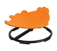 Wilitto Spinning Chair for Autistic Kids,Kids Sensory Swivel Chair Nonslip Sensory-Swivel for Balance Coordination Focus Carp Shaped Sensory Toy Chair Toddler Spinning Seat Sit and Spin Training Oran