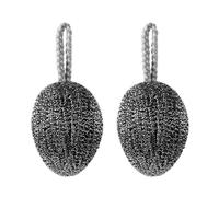 Wilitto Stainless Steel Sponges Scrubbers,2/3Pcs Cleaning Balls Stainless Steel Pot Scrubber with Hanging Loop Design Kitchen Household Cleaning Brush 2pcs