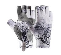 Wilitto Sun Gloves UPF50+ Fishing Gloves UV Protection Gloves，Fingerless, UV Protection, Breathable，Gloves Men Women for Outdoor, Kayaking, Rowing, Paddling, Canoeing, Hunting Outdoor Supplies Ca
