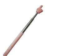 Wilitto Telescopic Classroom Pointer Teachers Pointer, Extendable Hand Finger Pointer Stick, Retractable Finger Pointing Stick, Handheld Presenter Whiteboard Presentation Pointer Pink A