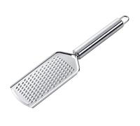 Wilitto Vegetable Cheese Grater, Durable Rust-Proof Metal Lemon Grater With Handle - Flat Handheld Grater For Cheese, Chocolate, Spices,Vegetable B
