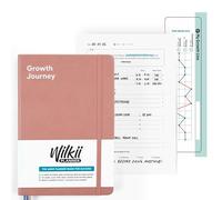 Wilkii Planner - 90-Day Undated Weekly & Daily ADHD Planner to Boost Productivity & Achieve Goals | Neurodivergent-Friendly Organization with Mindful Exercises | Soft Vegan Leather Cover (Pink)