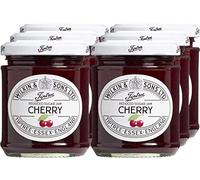 Wilkin & Sons Tiptree Cherry Reduced Sugar Jam / 6 x 200g Jars / Vegetarian, Vegan, Coeliac, Friendly / Gluten-Free / Made in The UK