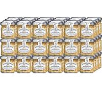 Wilkin & Sons Tiptree English Wholegrain Mustard, Large Case / 72 pack of 38g Mini Glass Jar Portion Pots