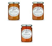 Wilkin & Sons Tiptree Marmalade Bundle | Orange & Tangerine Marmalade 340g | Orange & Lime Marmalade 340g | St Clements Marmalade 340g | 1 340g jar of each flavour