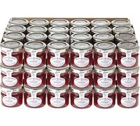 Wilkin & Sons Tiptree Raspberry Preserve Fruit Spread / 72 pack of 28g Mini Glass Jar Portion Pots / Vegan, Vegetarian, Coeliac, Kosher friendly / Gluten-Free / Made in the UK