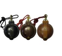 Wilkins Leather Air Rifle Pellet Pouch Hft Ft Target Shooting Large Dark Brown