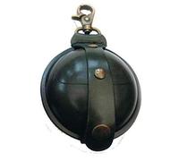 Wilkins Pellet Pouch - Black Hard leather in small or large, Easy to access and silent