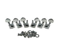 Wilkinson 3x3 ROTO Style Guitar Tuners Tuning Keys Pegs Guitar Machine Heads for Les Paul or Acoustic Guitars Chrome