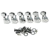 Wilkinson Chrome E-Z LOK Post Guitar Tuners Tuning Keys Pegs Machine Heads for Strat Tele