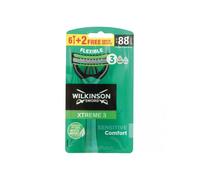 Wilkinson Extreme3 Sensitive 6+2 Unisex Adult Multicoloured Classic Cartridge Razor