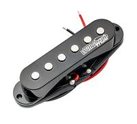 Wilkinson High Output Ceramic Single Coil Middle Pickup for Strat Style Electric Guitar, Black