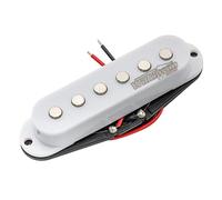 Wilkinson High Output Ceramic Single Coil Middle Pickup for Strat Style Electric Guitar, White