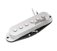 Wilkinson High Output Ceramic Single Coil Pickup for Strat Style Guitar Neck, White
