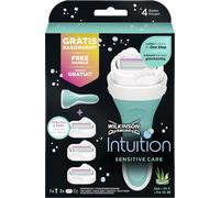 WILKINSON SWORD - Intuition Sensitive care Blades For Women | No Shave Gel Needed | Razor Handle + 6 Blade Refills