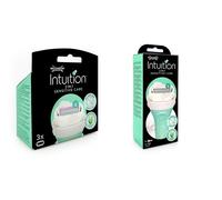 Wilkinson Intuition Sensitive Care razor handle with 4 + 1 refill cartridges