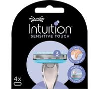 Wilkinson Sword Intuition Sensitive Touch - Blister charging heads x4 - Refill for razor trilama for women - Compatible with razor Intuition Complete