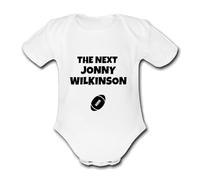 WILKINSON JONNY The Next CUSTOMISABLE. INSTANT PREVIEW AVAILABLE Unique RUGBY Baby Name Vest Grow Babygrow Bodysuit CHANGE NAME AND COLOUR
