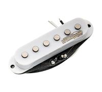 Wilkinson M Series High Output Alnico 5 Strat Single Coil Bridge Pickup for Stratocaster Electric Guitar, White