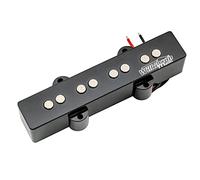Wilkinson M Series Variable Gauss Ceramic J Bass Bridge Pickup Black | Traditional Pickup, for JB Style Electric Bass