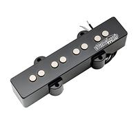 Wilkinson M Series Variable Gauss Ceramic J Bass Neck Pickup Black | Traditional Pickup, for JB Style Electric Bass